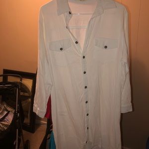 White Long Sleeve dress